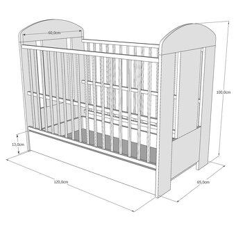 Detska postielka zirafa - 4