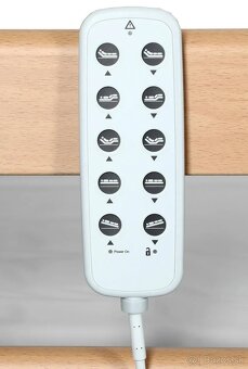 Predám - Elektrická polohovacia posteľ COMFORT + matrac - 4