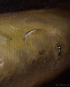 Zátišie so zemiakom - tradičná olejomaľba - 4