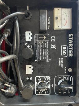 Autonabíjačka zo štartom 12V-24V Starter 640 - 4