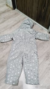 Predám zimný lupilu overal / kombinéza 86/92 ako nový - 4