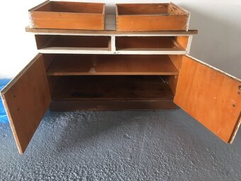 Retro skrinka - komoda - 4