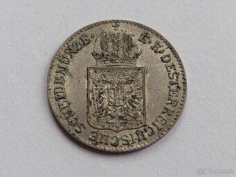 6 grajciar 1849 chyborazba prasknuté razidlo - 4