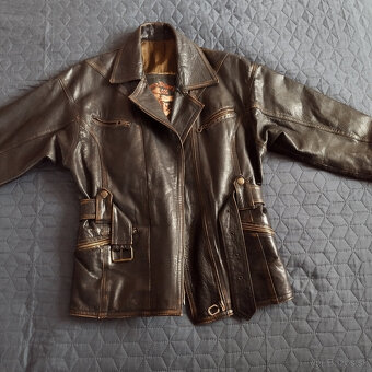 Dámska kožená bunda - 4