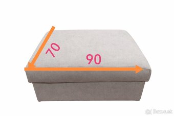 Pohovka s taburetkou - 4