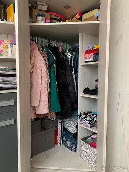 Poschodová posteľ s písacím stolom a skriňou - 4