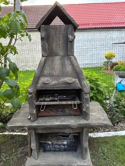 predám záhradny krb - gril - 4