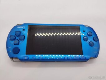 PSP 3000 rare Blossom Blue včetně boxu - 4