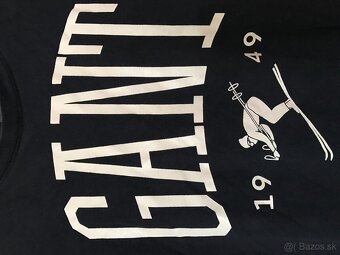 GANT originál kráľovská Modra pánske tricko L/X´ - 4