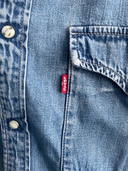 Levi’s rifľová košeľa – veľkosť M (sedí aj na L) - 4