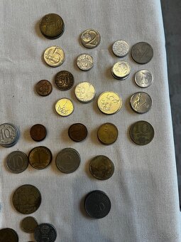 zbierka zahraničných mincí + pamätné medaily - 4