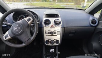 Opel Corsa 1.4 benzín 66kw rok 2008 - 4