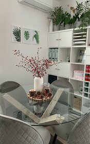 Jedálenský stôl Kave Home, priemer 120cm - 4