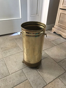 mosadzný stojan na daždniky - 4