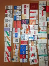 Zbierka škatuliek od cigariet - 4