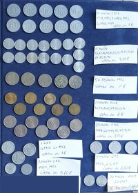 Zbierka mincí - Československo - 4