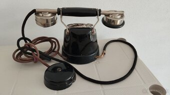 Vzácný starý telefonní přístroj zvaný tzv. kopýtko - 4