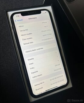 iPhone 11 Pro 256GB - 100% batéria - 4