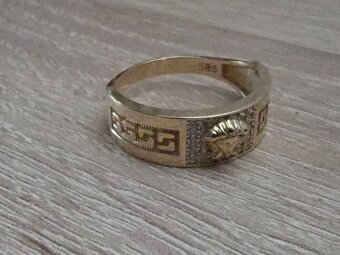 versace prsten. zlaty 350e - 4