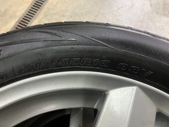 Predám Audi elektrony s letnými pneu - 4