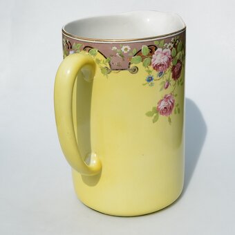 predané Starožitná veľká umývacia sada džbán + misa +váza - 4