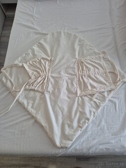 Predám výbavičku pre bábätko set krémový 3 v 1 - 4