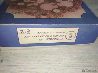 Vianočné osvetlenie Stromček Zlatokov - 4