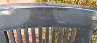 2 záhradné skladacie kreslá plastové - 4