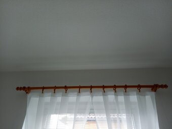 Drevené garníže 230 cm + 150 cm - 4