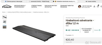 Hrebeňové odvetranie strechy - 4