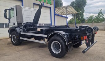 IVECO Eurocargo, E5 4x4 s nadstavbou hákový nosič kont. - 4
