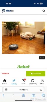 Predám roboticky vysavac roomba j7 - 4