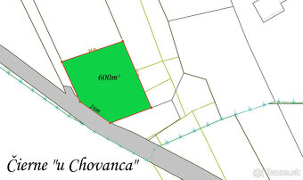 IBA U NÁS Stavebný pozemok v Čiernom - 600m² - 4