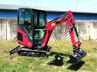 Pásové rýpadlo Yanmar SV15VT minibager (1.700kg) záruka - 4