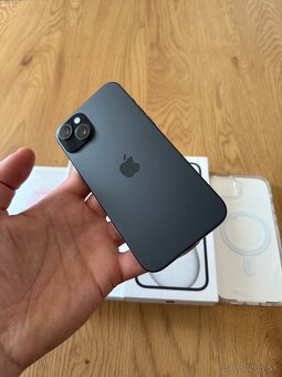 iPhone 15 Plus 128 gb Black - komplet príslušenstvo, záruka - 4