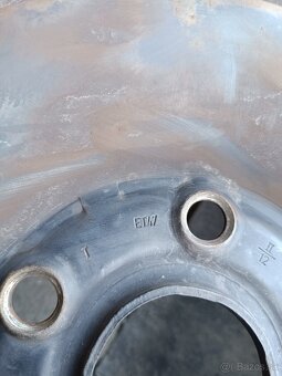 Plechove disky original VW R15 6J 5x112 ET47 - 4