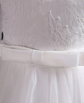 Šaty prijímanie svadba birmovka rôzne aj doplnky - 4