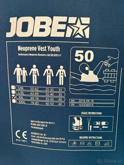 Záchranná  chlapčenská vesta Jobe - 4