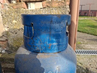 Propán butánové flaše. 3 kusy prázdné - 4