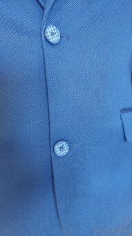 Modrá obleková súprava Priam - 4