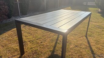 Hliníkový záhradný stôl 176x90 - 4