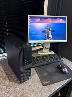 Počítač DELL.Intel i3-6100 2x3,70GHz.8gb ram.256gb SSD - 4