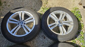 ❗️❗️ PREDÁM SADU KOLIES 5x112 r 18 255/55 - 4