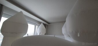 Skákací hrad biely na predaj svadobný, narodeninový - 4