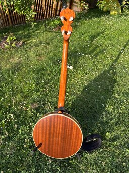Predám 5 strunové banjo Deering Deluxe - 4