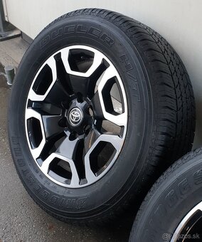 Sada kolies TOYOTA HILUX s pneu 265 60 r18 - 4