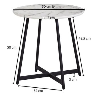 Príročné stolíky rôzne druhy / konferenčný stolík - 4