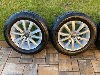 Zimná sada org VW MERANO 5x112 6,5J ET42 215/60 R16 - 4