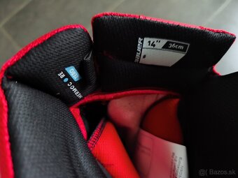 Rukavice BAUER Hyperlite 14" červené - 4