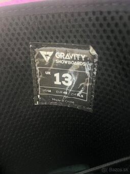 Topánky na snowboard značka Gravity - 4